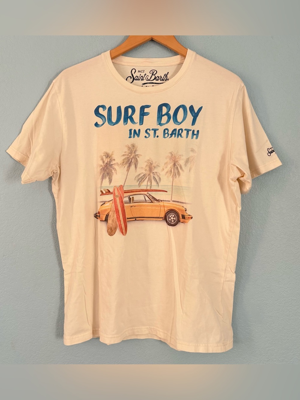 MC2 Saint Barth Surf Boy Graphic Tee Porsche Carerra
